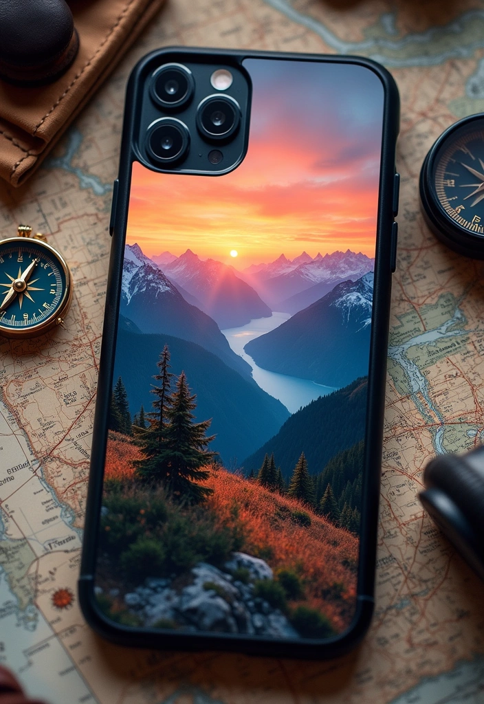 10 Custom Phone Cases That'll Make Everyone Ask 'Where Did You Get That?' - 7. Nature and Landscape Photography