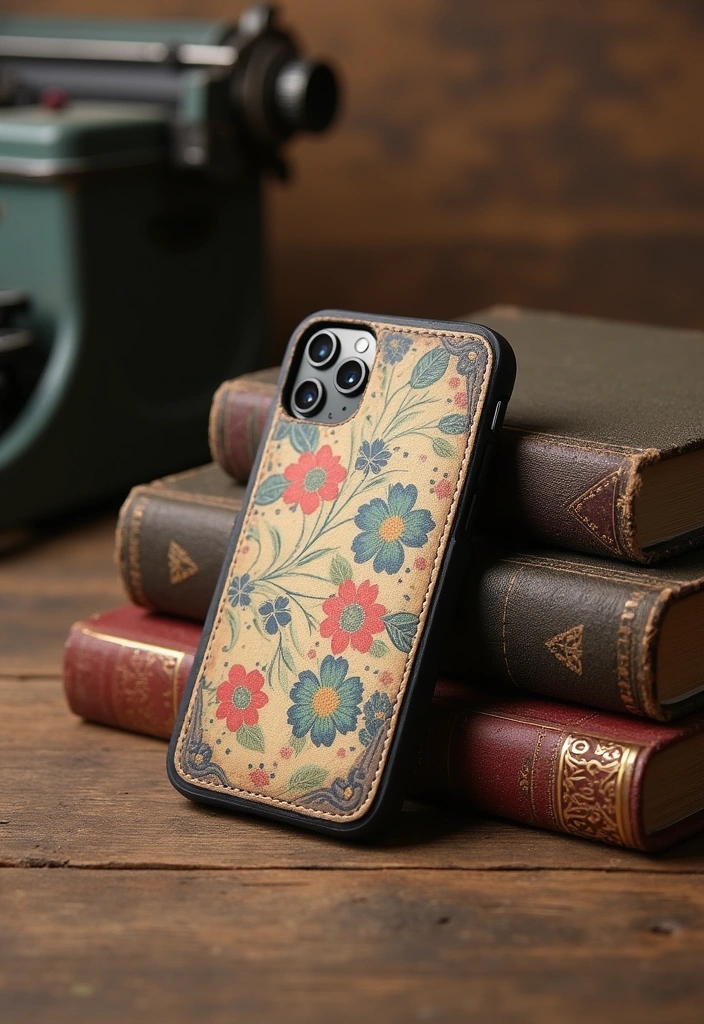10 Custom Phone Cases That'll Make Everyone Ask 'Where Did You Get That?' - 8. Vintage and Retro Designs