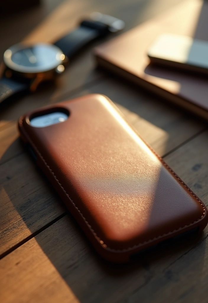 10 Razor Phone 2 Cases That Will Make You the Envy of All Your Friends! - 1. The Elegant Leather Case