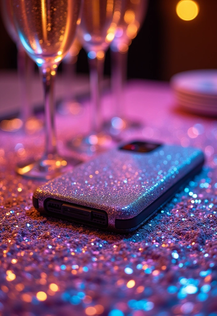 10 Razor Phone 2 Cases That Will Make You the Envy of All Your Friends! - 5. The Glitter Glam Case