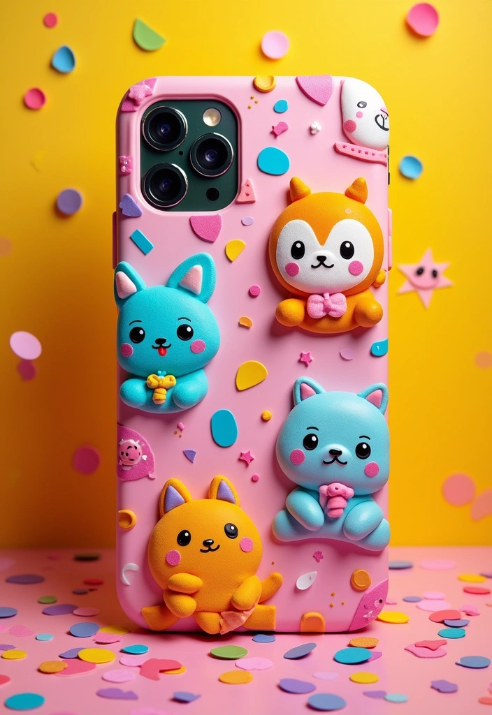 11 Customizable Razor Phone 2 Cases That Let You Show Off Your Unique Style! - 9. Whimsical Cartoon Designs