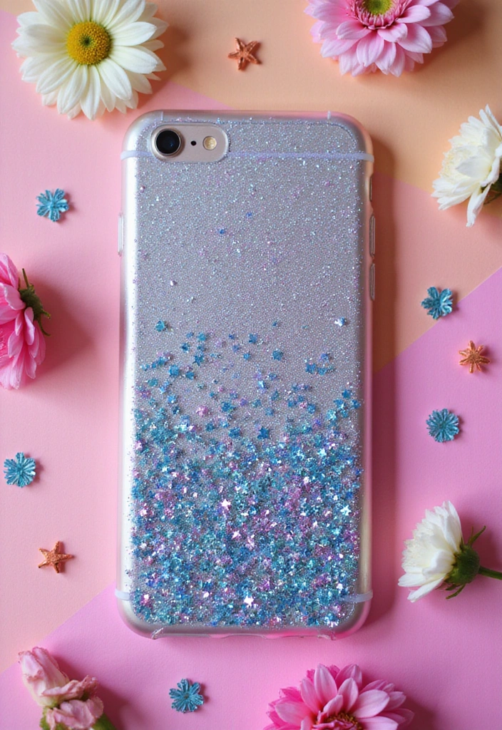 25 Girly Phone Cases That Are So Cute You'll Want to Collect Them All! (Don't Miss #12!) - 1. Glitter Galore