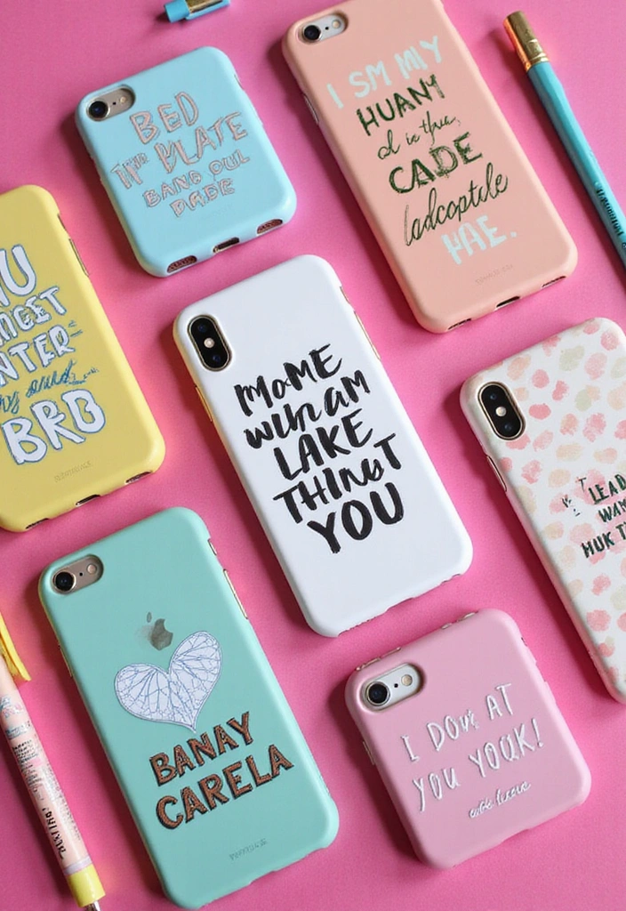 25 Girly Phone Cases That Are So Cute You'll Want to Collect Them All! (Don't Miss #12!) - 11. Fun Text & Quotes