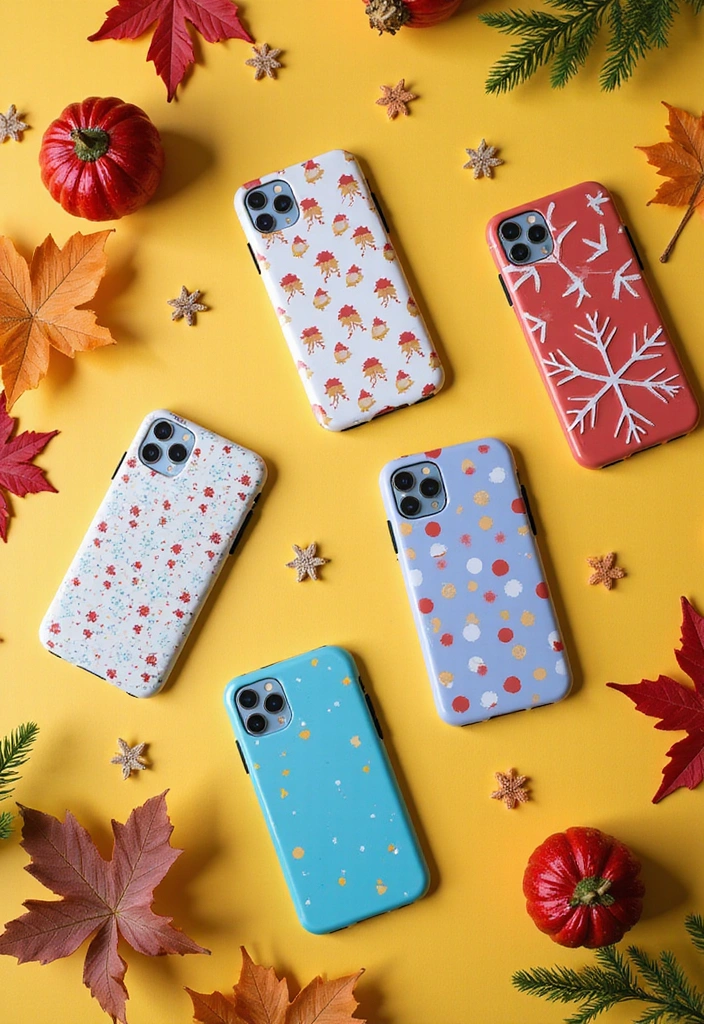 25 Girly Phone Cases That Are So Cute You'll Want to Collect Them All! (Don't Miss #12!) - 15. Seasonal Styles