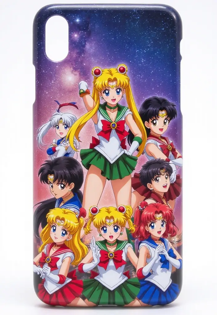 15 Anime Phone Cases That Will Make Your Friends Jealous (You Won't Believe #7!) - 1. Sailor Moon Magic