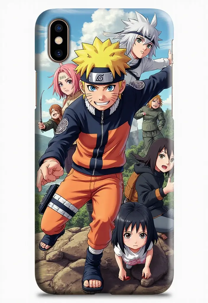 15 Anime Phone Cases That Will Make Your Friends Jealous (You Won't Believe #7!) - 10. Naruto’s Ninja Spirit