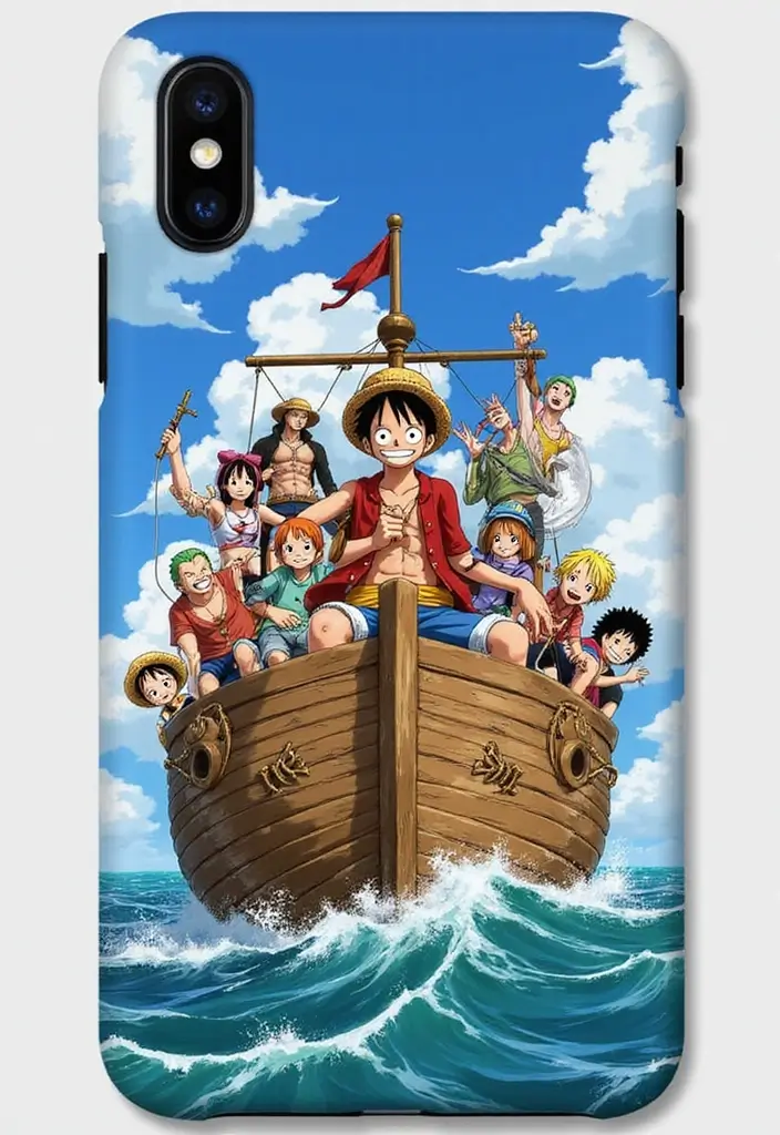 15 Anime Phone Cases That Will Make Your Friends Jealous (You Won't Believe #7!) - 9. One Piece Adventure