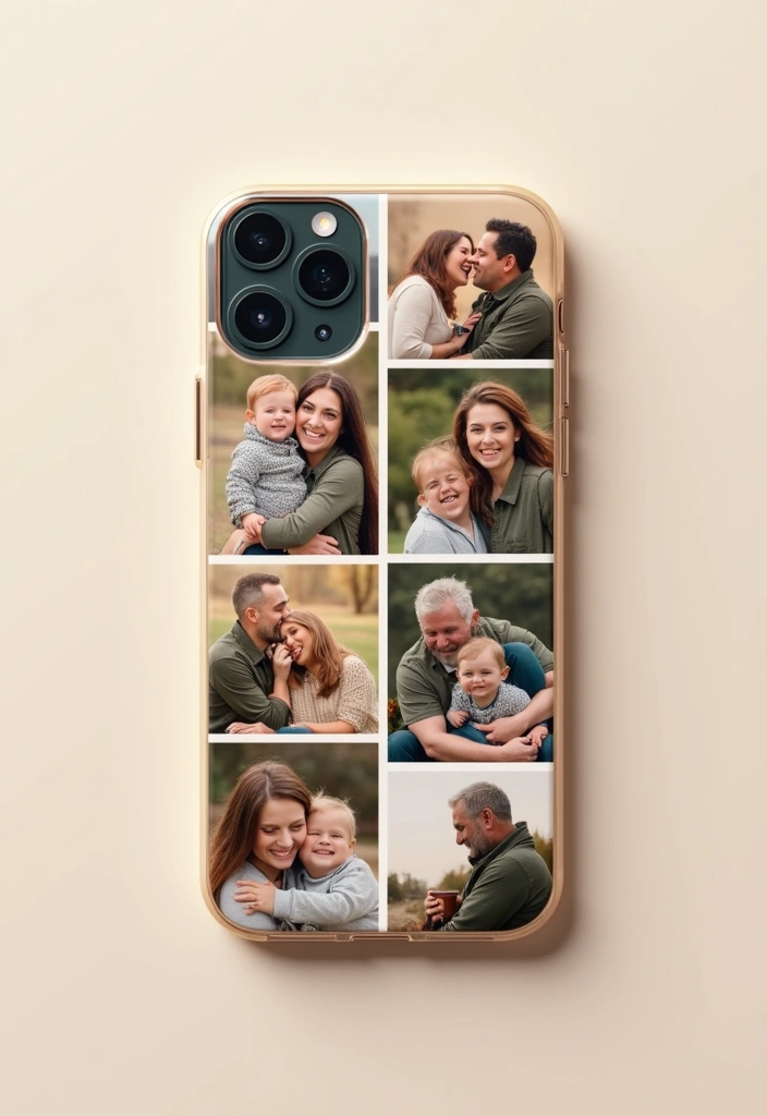 15 Stunning Personalized Phone Cases That'll Make Your Friends Jealous! - 10. Family Love: Photo Collage Cases