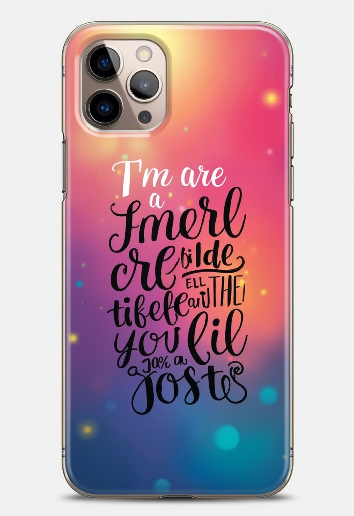 15 Stunning Personalized Phone Cases That'll Make Your Friends Jealous! - 11. Motivational Quotes: Daily Inspiration