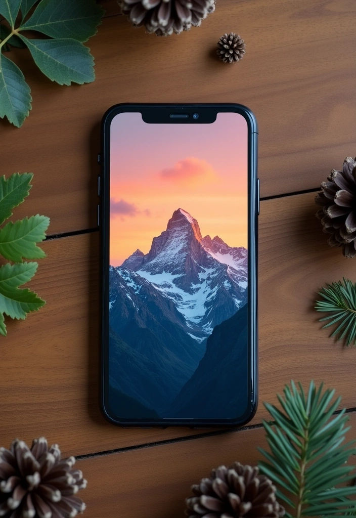 15 Stunning Personalized Phone Cases That'll Make Your Friends Jealous! - 7. Nature Inspired: Earthy Vibes