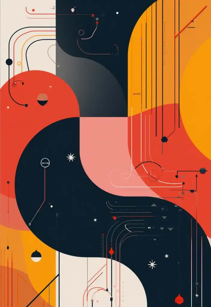 20 Mind-Blowing Abstract iPhone Wallpapers That Will Transform Your Screen! - 2. Bold Geometric Patterns
