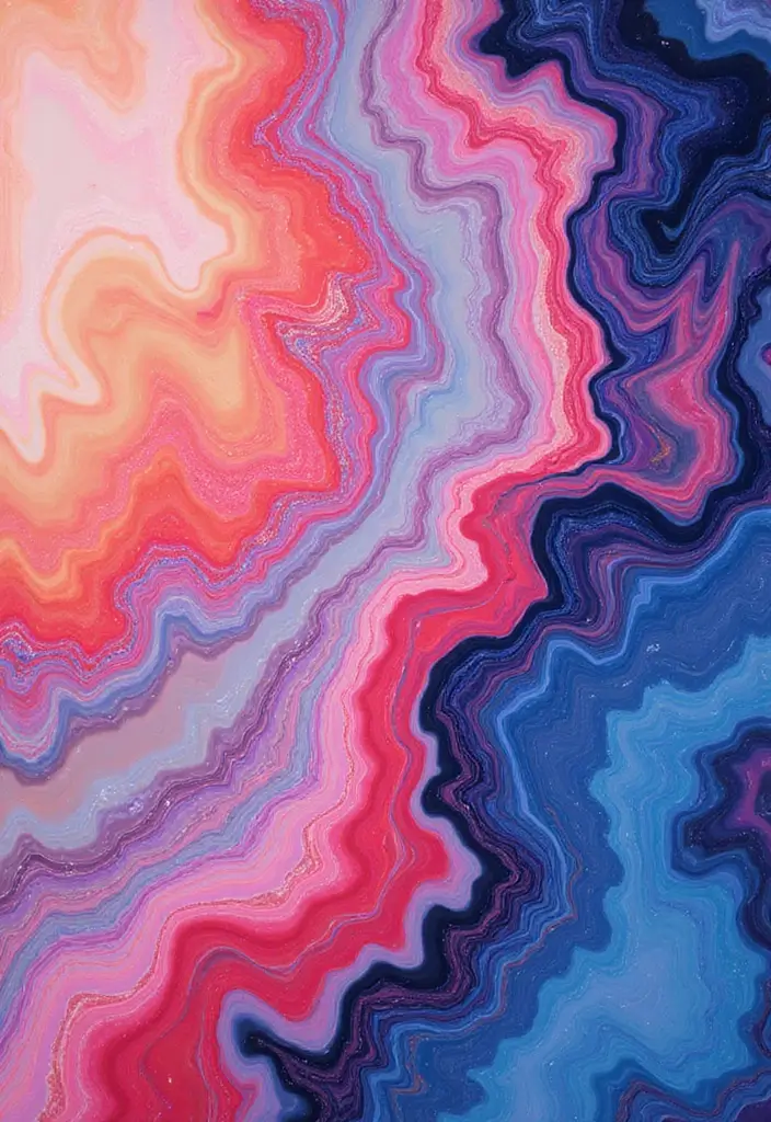 20 Mind-Blowing Abstract iPhone Wallpapers That Will Transform Your Screen! - 3. Fluid Art Masterpieces