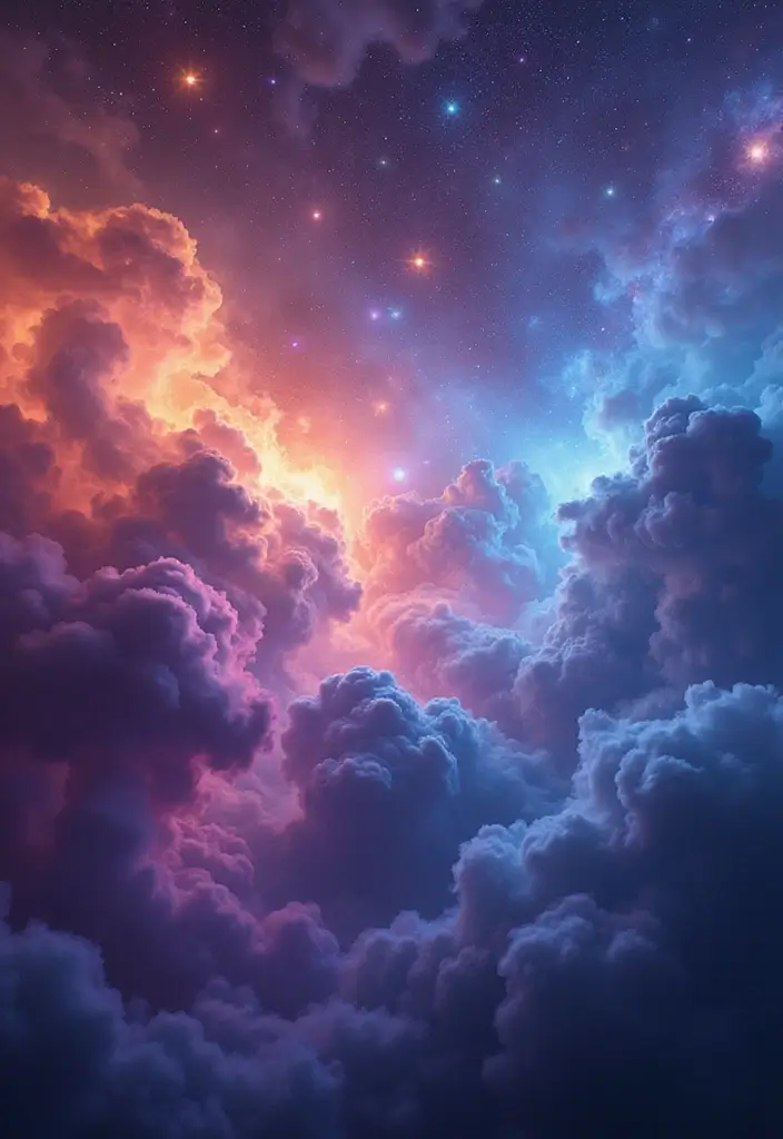 20 Mind-Blowing Abstract iPhone Wallpapers That Will Transform Your Screen! - 5. Dreamy Nebula Inspirations