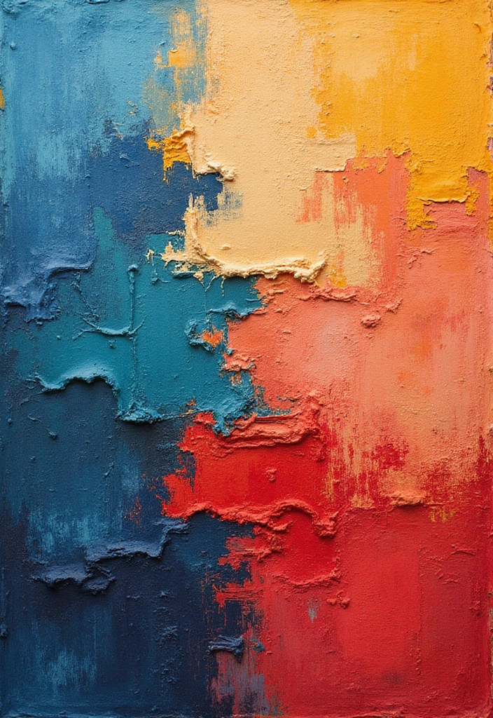 20 Mind-Blowing Abstract iPhone Wallpapers That Will Transform Your Screen! - 7. Textured Abstract Paintings