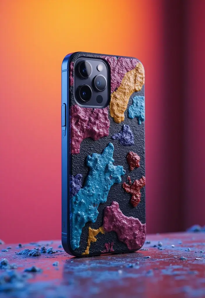 20 Personalized Phone Cases That Are Basically Mini Masterpieces (Number 7 Is a Showstopper!) - 17. 3D Elements