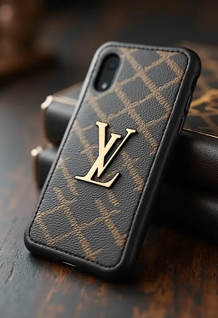 20 Personalized Phone Cases That Are Basically Mini Masterpieces (Number 7 Is a Showstopper!) - 19. Custom Monograms