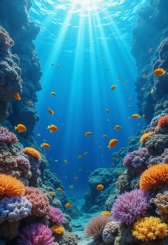 21 Breathtaking Nature Wallpapers for Your iPhone That'll Make You Feel Like You're on Vacation! - 11. Colorful Coral Reefs