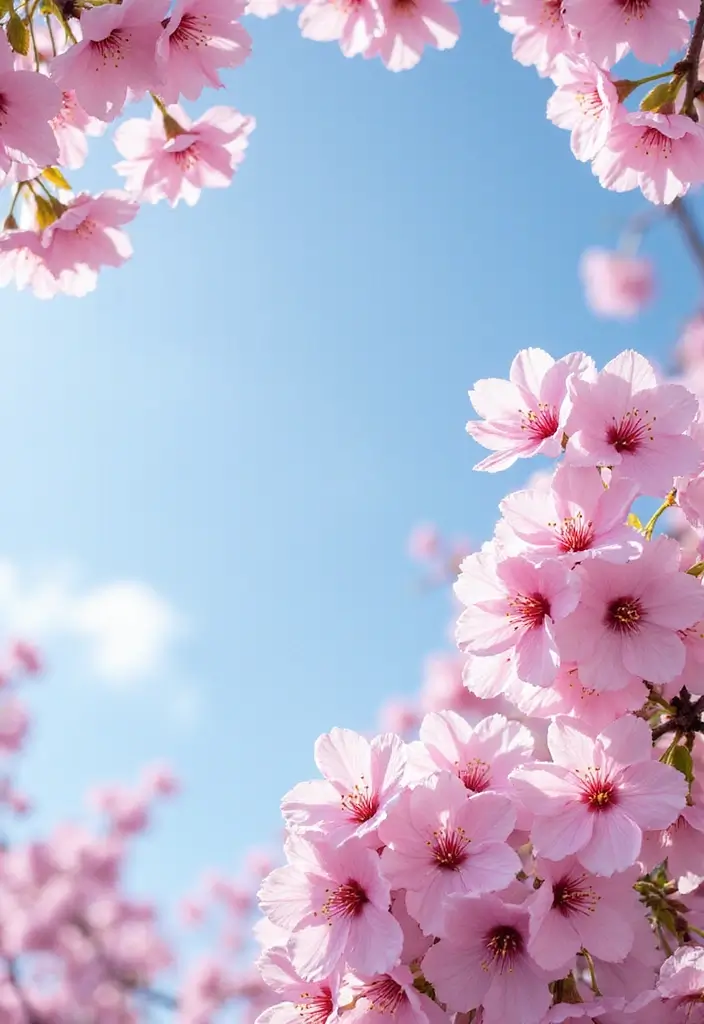 21 Breathtaking Nature Wallpapers for Your iPhone That'll Make You Feel Like You're on Vacation! - 12. Blooming Cherry Blossoms
