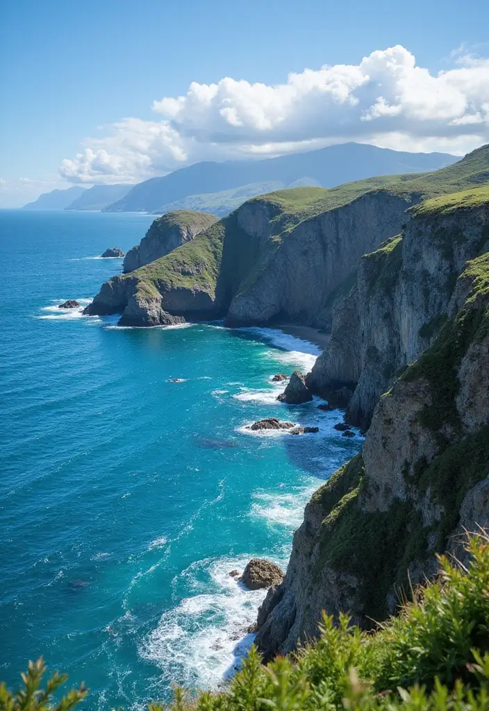 21 Breathtaking Nature Wallpapers for Your iPhone That'll Make You Feel Like You're on Vacation! - 16. Dramatic Coastal Cliffs