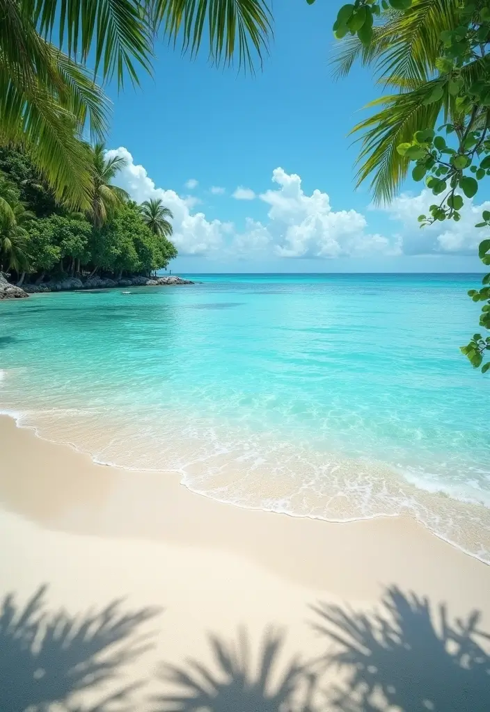 21 Breathtaking Nature Wallpapers for Your iPhone That'll Make You Feel Like You're on Vacation! - 2. Tropical Beach Bliss