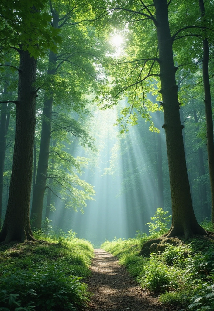 21 Breathtaking Nature Wallpapers for Your iPhone That'll Make You Feel Like You're on Vacation! - 3. Enchanted Forest Escape