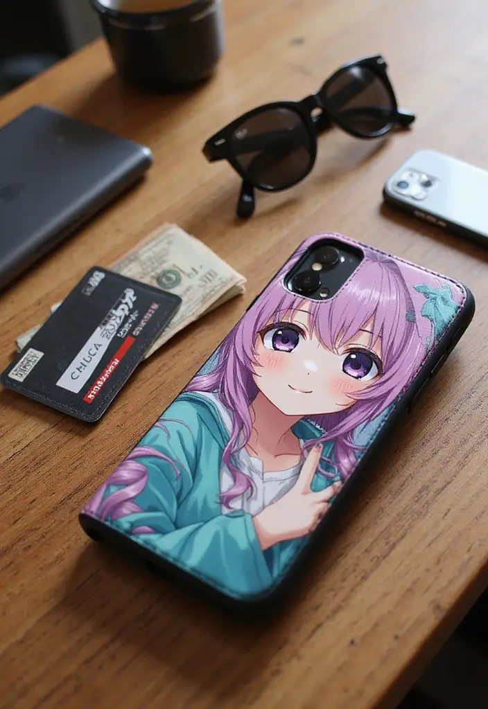 25 Must-Have Anime Phone Cases That'll Make Your Friends Jealous! - 11. All-in-One Wallet Cases
