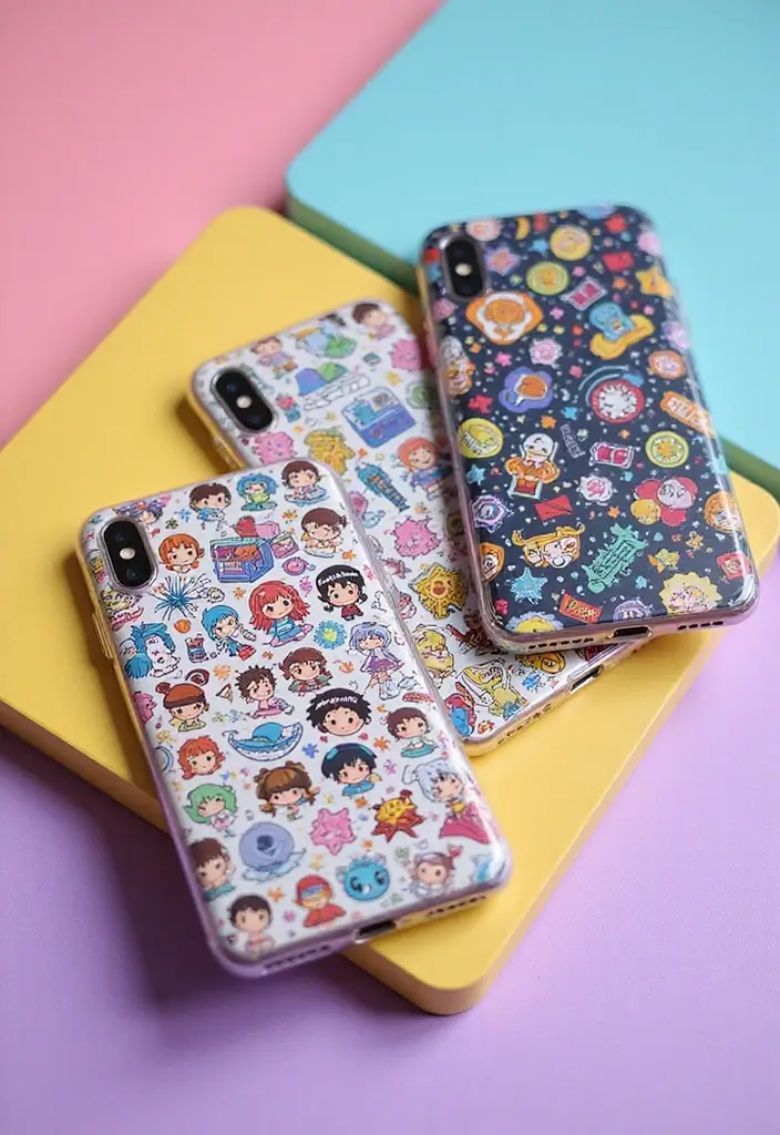 25 Must-Have Anime Phone Cases That'll Make Your Friends Jealous! - 12. Anime Patterns