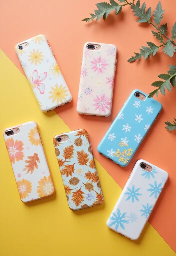 25 Must-Have Anime Phone Cases That'll Make Your Friends Jealous! - 13. Seasonal Themes