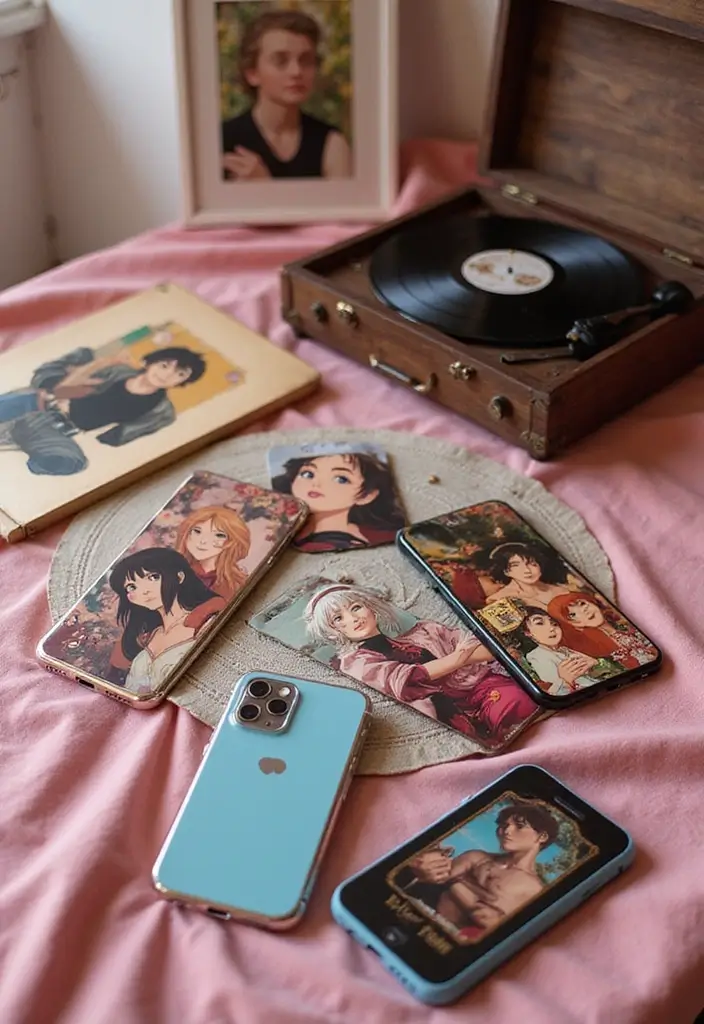 25 Must-Have Anime Phone Cases That'll Make Your Friends Jealous! - 14. Celebrities & Iconic Moments