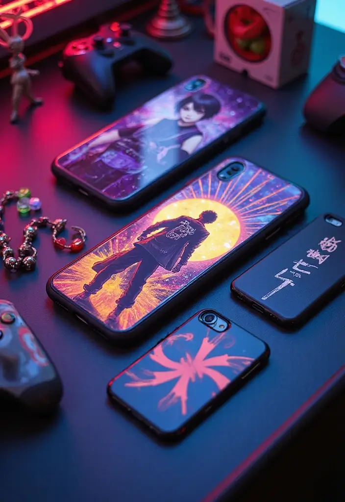 25 Must-Have Anime Phone Cases That'll Make Your Friends Jealous! - 15. Gamer Vibes