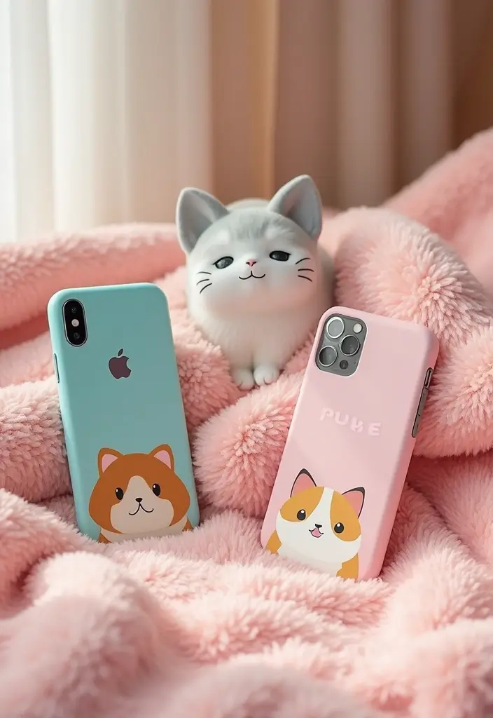 25 Must-Have Anime Phone Cases That'll Make Your Friends Jealous! - 16.  Anime Pets