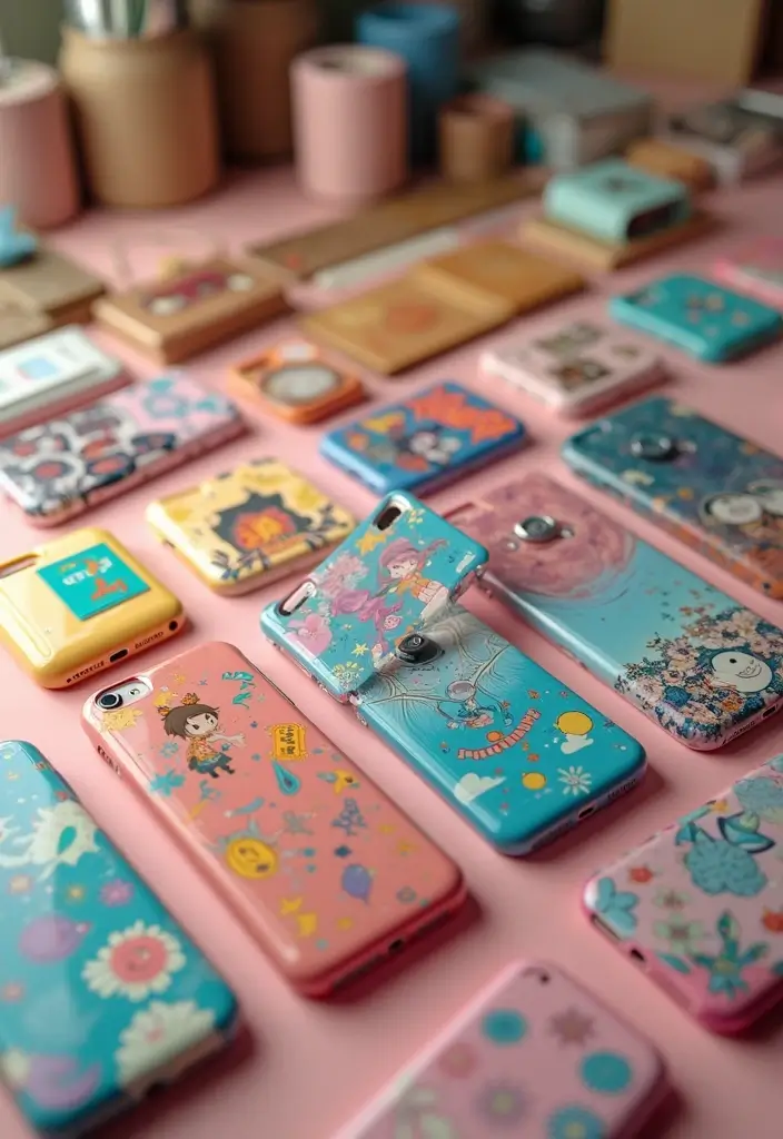 25 Must-Have Anime Phone Cases That'll Make Your Friends Jealous! - 17. Collaborations with Artists
