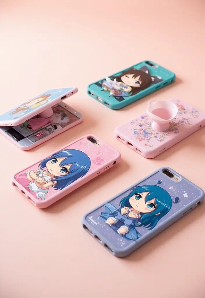 25 Must-Have Anime Phone Cases That'll Make Your Friends Jealous! - 22. Multifunctional Cases