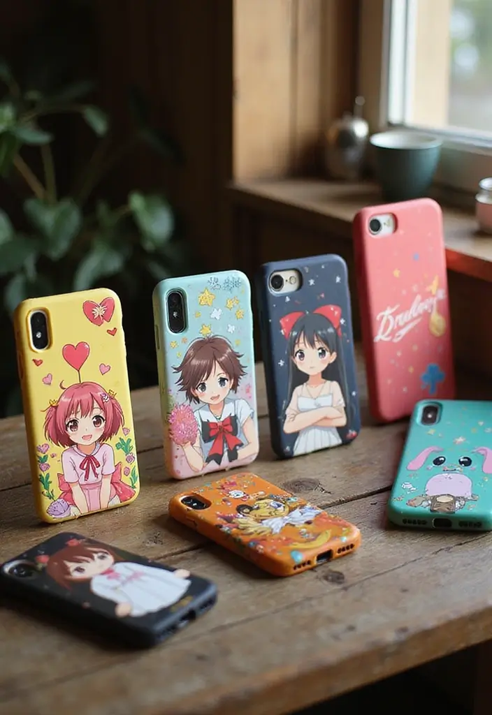 25 Must-Have Anime Phone Cases That'll Make Your Friends Jealous! - 23. Artisanal Handcrafted Cases