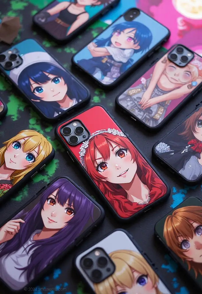 25 Must-Have Anime Phone Cases That'll Make Your Friends Jealous! - 7. Video Game Crossovers