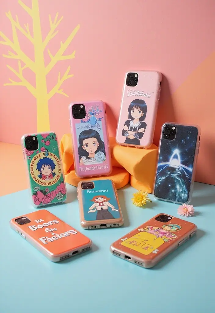 25 Must-Have Anime Phone Cases That'll Make Your Friends Jealous! - 9. Retro Aesthetics