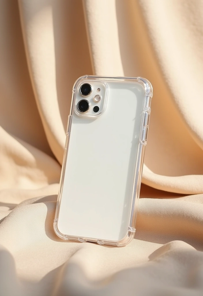 14 Stylish iPhone Cases That Offer Ultimate Protection (Wait Until You See #10!) - 2. Minimalist Clear Case