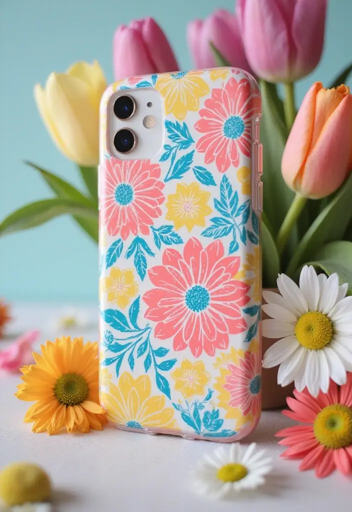 14 Stylish iPhone Cases That Offer Ultimate Protection (Wait Until You See #10!) - 7. Floral Pattern Case