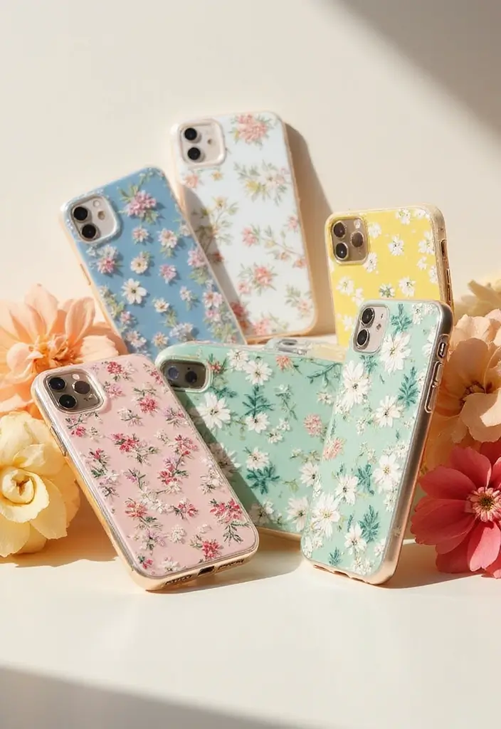 15 Stylish iPhone Cases That'll Make Your Phone the Envy of Everyone! - 1. Floral Fantasy
