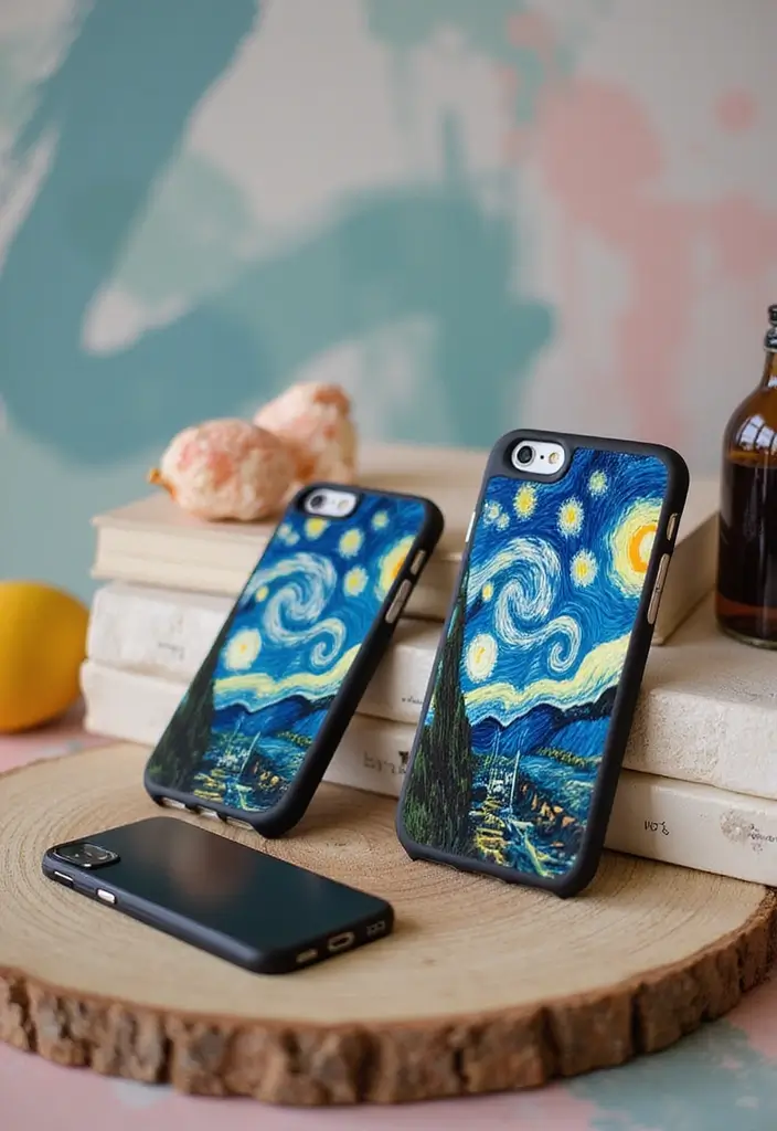 15 Stylish iPhone Cases That'll Make Your Phone the Envy of Everyone! - 12. Artistic Touch