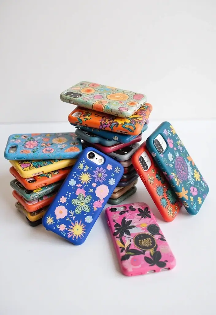15 Stylish iPhone Cases That'll Make Your Phone the Envy of Everyone! - 15. Colorful Patterns