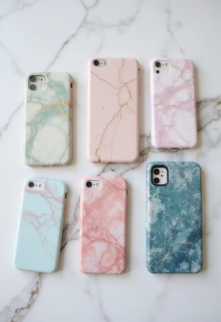 15 Stylish iPhone Cases That'll Make Your Phone the Envy of Everyone! - 2. Marble Elegance