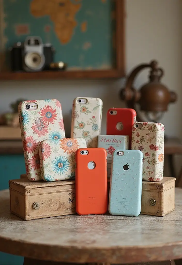 15 Stylish iPhone Cases That'll Make Your Phone the Envy of Everyone! - 4. Vintage Vibes