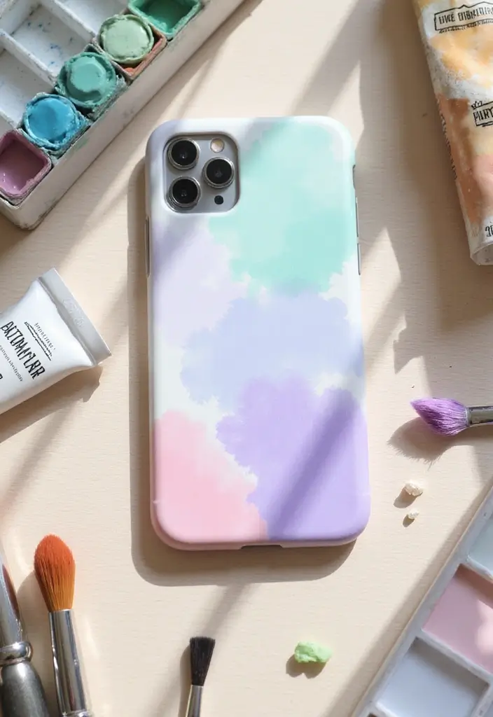 16 Artistic iPhone Cases That’ll Turn Your Phone into a Work of Art (You’ll Love #5!) - 1. Watercolor Wonder