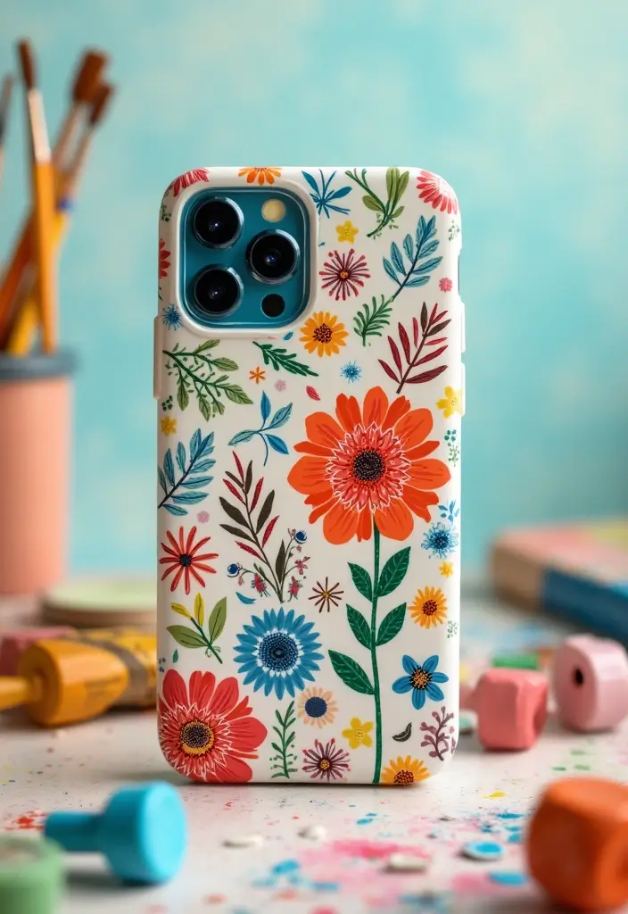 16 Artistic iPhone Cases That’ll Turn Your Phone into a Work of Art (You’ll Love #5!) - 12. Artistic Illustrations