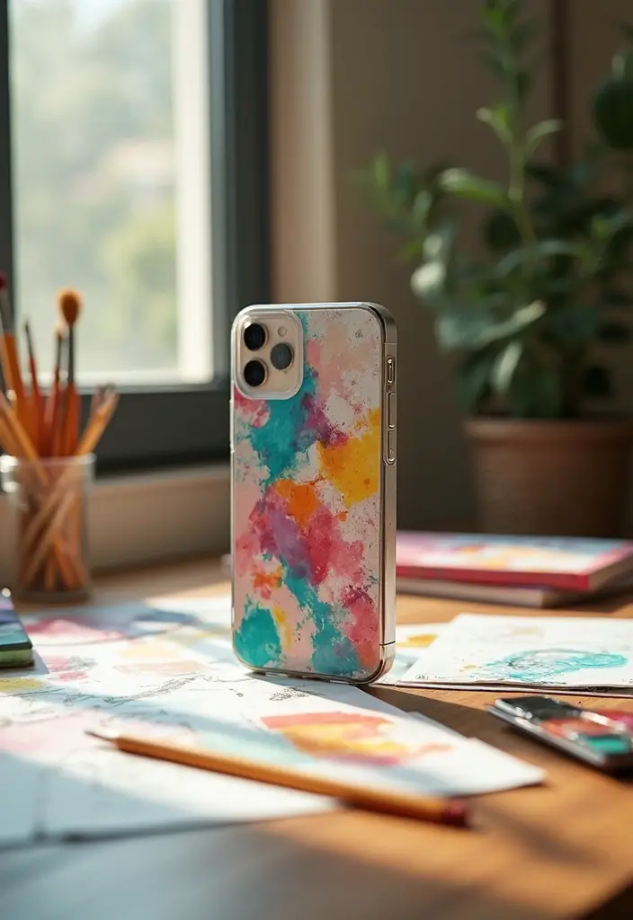 16 Artistic iPhone Cases That’ll Turn Your Phone into a Work of Art (You’ll Love #5!) - 16. Customizable Artistic Cases