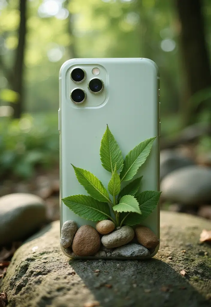 16 Artistic iPhone Cases That’ll Turn Your Phone into a Work of Art (You’ll Love #5!) - 7. Nature-Inspired Designs