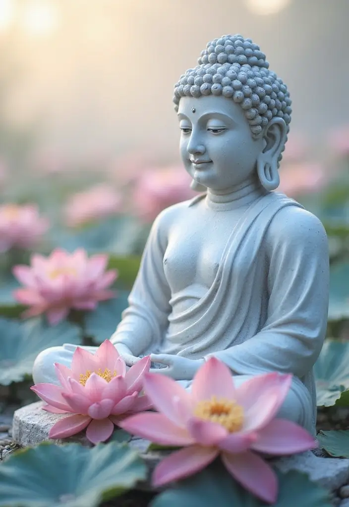 21 Heavenly Wallpaper Backgrounds of the Gods That Will Elevate Your Space (You Won't Believe #7!) - 1. The Zen Vibes of Buddha