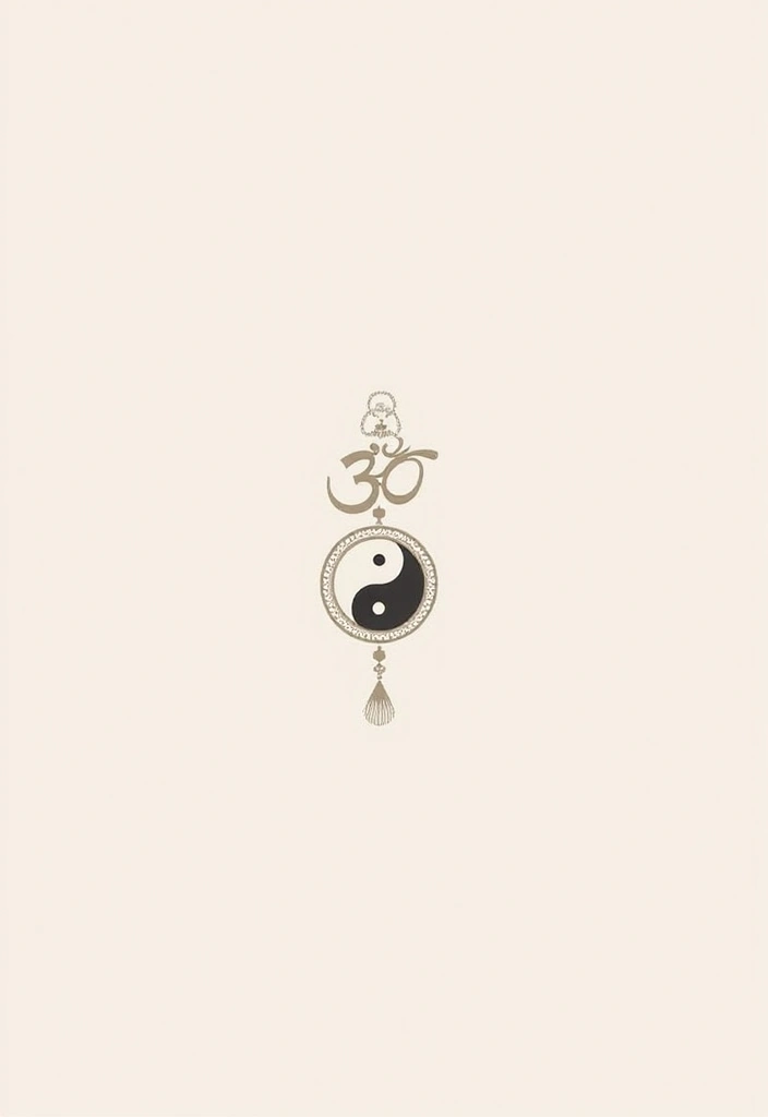 21 Heavenly Wallpaper Backgrounds of the Gods That Will Elevate Your Space (You Won't Believe #7!) - 10. Minimalist Spiritual Symbols