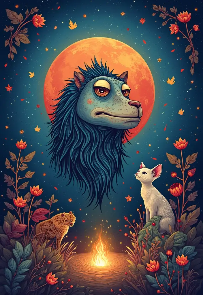 21 Heavenly Wallpaper Backgrounds of the Gods That Will Elevate Your Space (You Won't Believe #7!) - 16. The Whimsical Shamanic Experience
